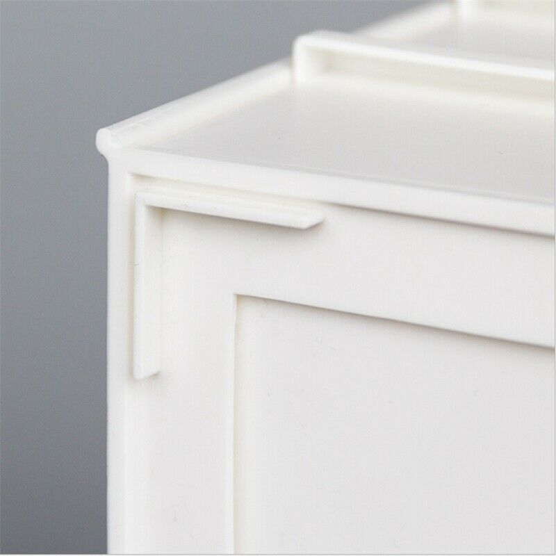 Makeup Organizer Two-Layers Jewelry Box Cosmetic Organizer Makeup Box LipstiH6V7