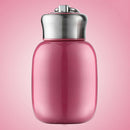 Stainless Steel Travel Flask Vacuum Heating Cup Sport Tumbler 200ml Rose
