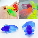 10pcs Artificial Goldfish Kids Bath Toys Aquarium Fish Tank Decoration Plastic