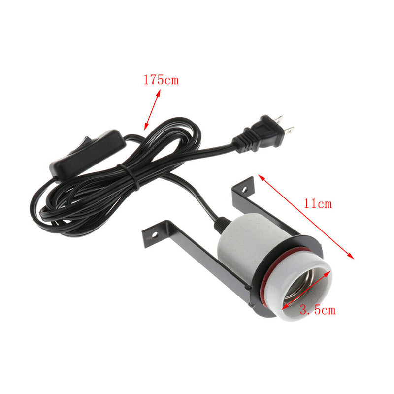 Heat Light Fixture For Reptiles - Lamp Head Holder- In Your Turtle,