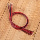 10pcs 0402 Pre-soldered Micro Litz Wired Leads Blue SMD Led 200mm Length