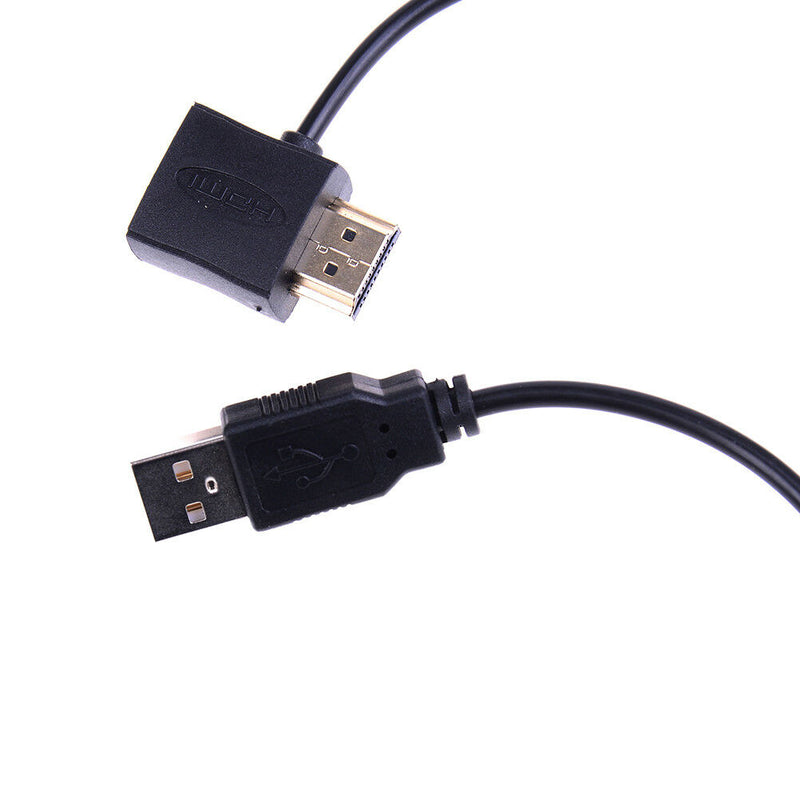 HDMI male to female connector + USB 2.0 charger cable spliter adapter extende â„–[