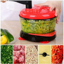 360 Handy Food Processor Manual Vegetable Chopper Stainless Grinder Meat E1S1