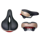 Bicycle With Light Pad Comfortable Saddle With Tail Light Cushion Pad Ridin