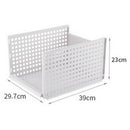 Detachable Clothes Organizer Wardrobe Partition Board Rack Drawer Clothes S X9N6