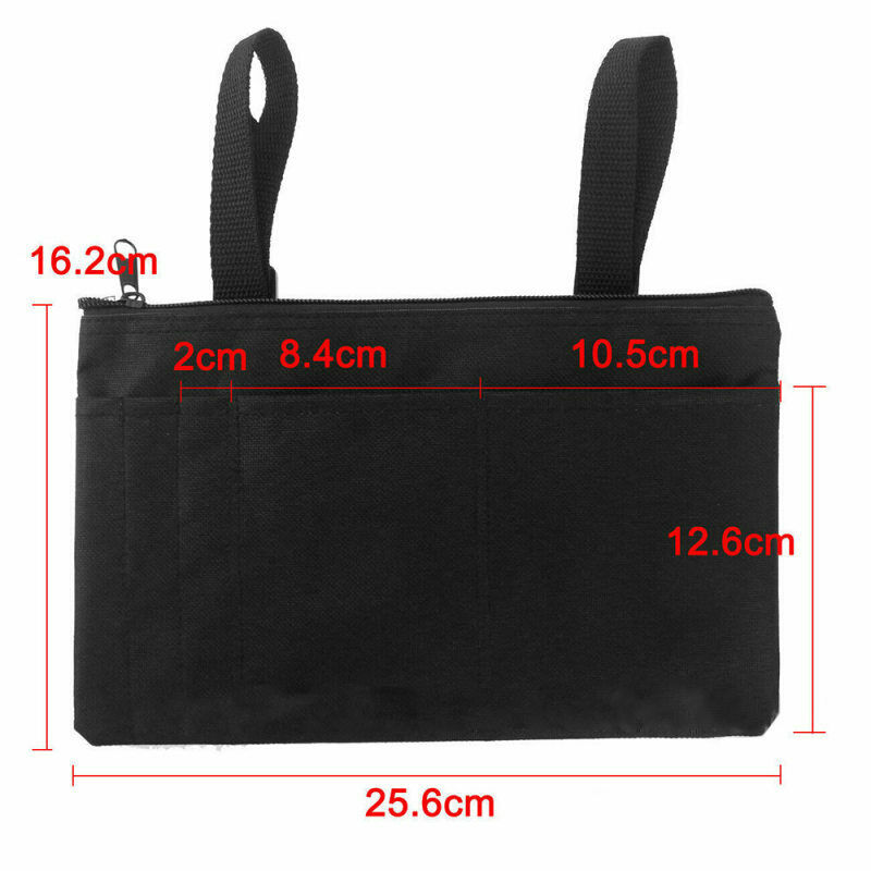 Adjustable Wheelchair/Mobility Scooter Armrest Hanging Handle Holder Si KCO