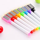 8colour set magnetic white board marker pens, erase dry eraser, easy-whit K8A6