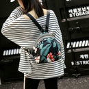 Women Flower Floral Printing Backpacks Teenager Girls Travel School Bags