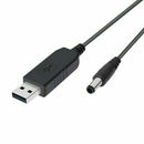 2.1x5.5mm USB DC 5V to DC 12V Step up Cable Line Module Converter Male Connector