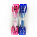 Sand Glass Sandglass Hourglass Timer 3 Minutes Home Decor Gift Blue + Pink