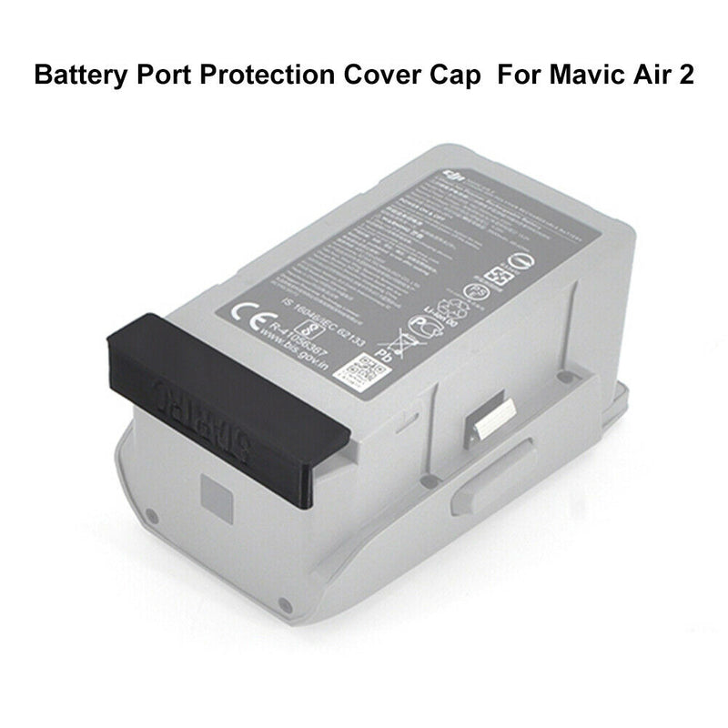 3pcs RC Drone Battery Dust Cover Moisture Proof Charging Port For Mavic Air 2