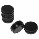 12Pcs 1Oz Black Aluminum Tin Jars Round Screw Lid Containers Empty Metal St