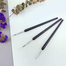 Black Color Nail Art Pen Dotting Drawing Painting Liner Polish Brush F QCD