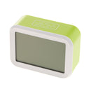 Digital Voice Talking Snooze Alarm Clock Tempe Calendar With Backlight Green