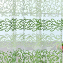 Door Window Tulle Voile Curtain Drape Panel Sheer Scarf Valance Divider Green