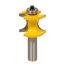 Set of 2 Solid Carbide Beading Router Bits For Wood Milling Machines Power Tools