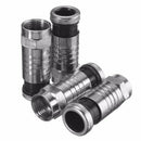 1X(22Pcs Universal Compression Tools Kit Stripper F Bnc Rg6 Connector Cable