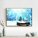 5D DIY Full Drill Diamond Painting Snow View Cross Stitch Embroidery Craft
