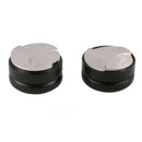 1X(Stainless Steel Macaron Shape Espresso Tamper Handmade Pressed Powder Ha