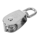 25mm Rotatable Stainless Steel Wire Rope Single sheave pulley scooter