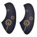 2pcs Black Plates Pickguards for 23 inch Ukulele Hawaii GuitME
