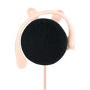 Cartoon Rabbit Ear Hook Wired Earphone Sport Running Stereo Headphones Chil