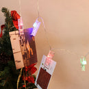 LED Photo Fairy Lights 20 Clips Brackets Photo Clip String Light Mood Lig%!