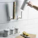 2pcs Kitchen Self-adhesive Paper Roll Rack Towel Tissue Hanger Storage RackS Ew