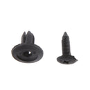 50pcs Nylon Bumper Push Fasteners Rivet Clips Expansion Screws Replacement Kit