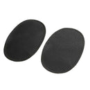 1 Pair DIY Knee Elbow Leather Patches Sewing Applique Repair Patches Black