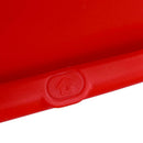 Rubber Silicone Case Cover Clear Screen Protector for Nintendo 2DS (Red)