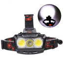 Super Bright LED Headlamp T6+COB LED Headlight Head Lamp Flashli- OZ