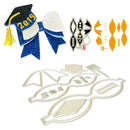 Graduation Hat Bowknot Metal Cutting Dies for DIY Scrapbooking Album Card Dec BX