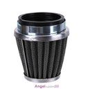 35mm 2 Layer Steel Net Filter Gauze Motorcycle Clamp-on Air Filter Cleaner