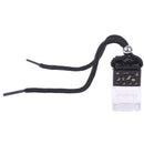 1PC car empty black perfume glass bottle pendant auto interior home ornament FT