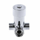 G1/2" Hot & Cold Water Mixing Valve Thermostatic Mixer Two In & One Out New