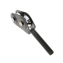 2 Pieces Fishing Rod Guide Roller Stainless Steel Tip Bearing Boat   Pole