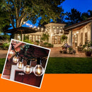 Solar 5.5M 10 Led Light String G40 Outdoor Decorative Ambient Light Wedding