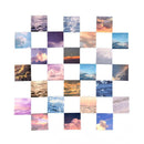 46x/Box Scenery Paper Stickers Stationery for Scrapbooking Diary Decoration