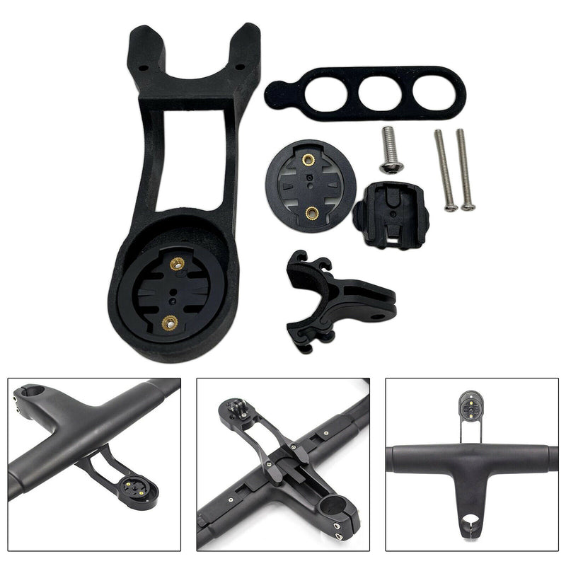 Carbon Fiber Bike Computer Holder Universal Bicycle Front Handlebar Stem