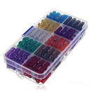 100x Assorted Car Medium Blade Fuse 2A 3A 5A 7.5A 10A 15A 20A 25A 30A 35A