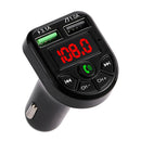 Car USB Charger Bluetooth FM Transmitter Wireless Radio MP3 Player Adapter