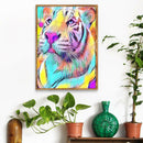 5D DIY Full Drill Diamond Painting Cross Stitch Embroidery Kit (Tiger06)