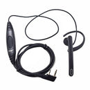 2 Pin Walkie Talkie Ear Clip Earpiece Headset Mic for Baofeng Portable Radi