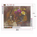 Flower 5D DIY Full Round Drill Diamond Painting Mosaic Cross Stitch (C1368)