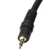 1.6ft Mic Cable Patch Cords - XLR Female to TRS Male 3.5mm Black Microphone
