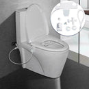 Water Spray Non Electric Mechanical Bidet Toilet Seat White Accessory R5D5