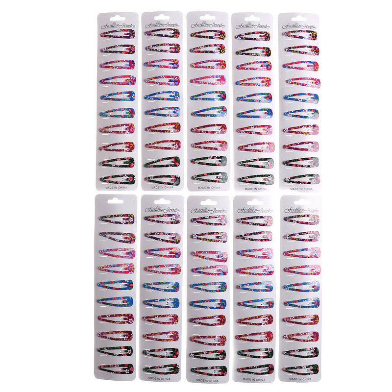 10x Baby Girls Hairpin 4cm BB Clips Snap Hairpins Toddler Kids Hair Accessorylj