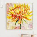 DIY Diamond Painting Kits Golden Flower Full Round Drill Handicraft (NX120)