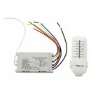 Wireless 4 Channels ON/OFF 220V Lamp Remote Control Switch Receiver Transmi